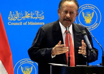 رئيس الوزراء السوداني، عبدالله حمدوك.صورة.AFP