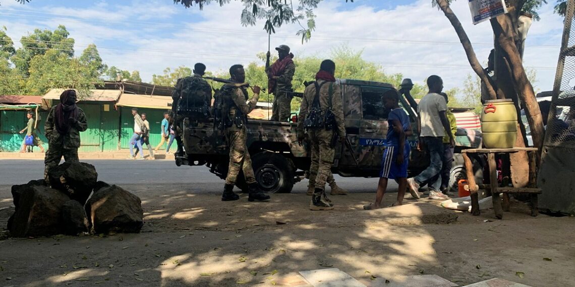 عناصر جبهة إقليم تيغراي.صورة.سبوتنيك