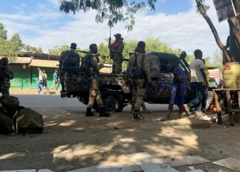 عناصر جبهة إقليم تيغراي.صورة.سبوتنيك