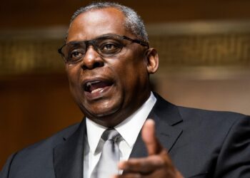 وزير الدفاع الأمريكي، لويد أوستن.صورة.رويترز