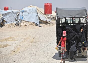 مخيم الهول في شمال شرق سوريا.صورة.موقع الامم المتحدة