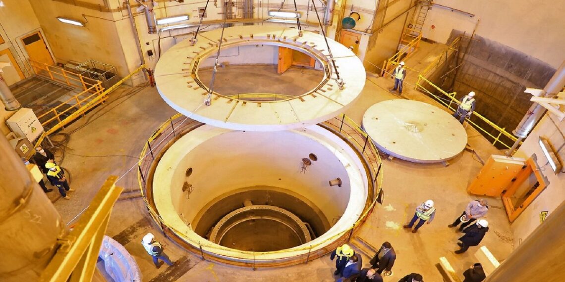 مفاعل آراك النووي الإيراني.صورة.فرانس برس