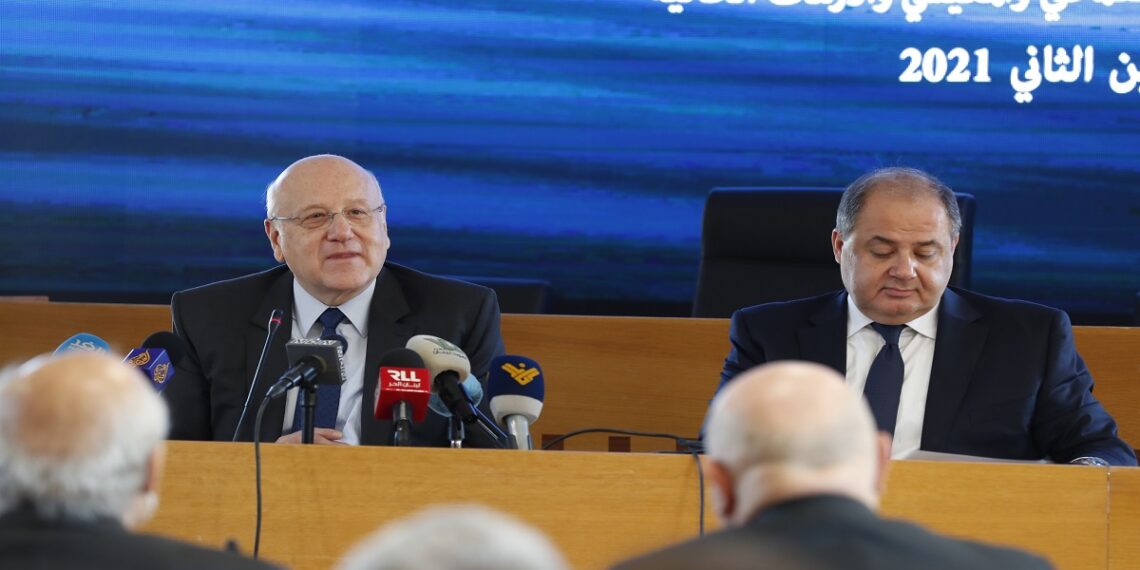 رئيس الوزراء اللبناني، نجيب ميقاتي.صورة.RTVO