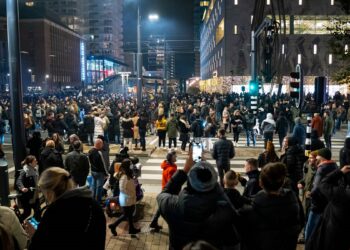 تظارات روتردام.صورة.AFP