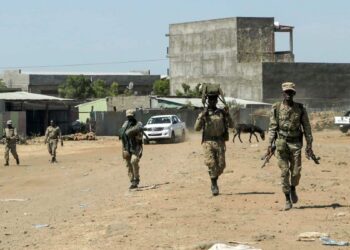 القوات الإثيوبية.صورة.رويترز