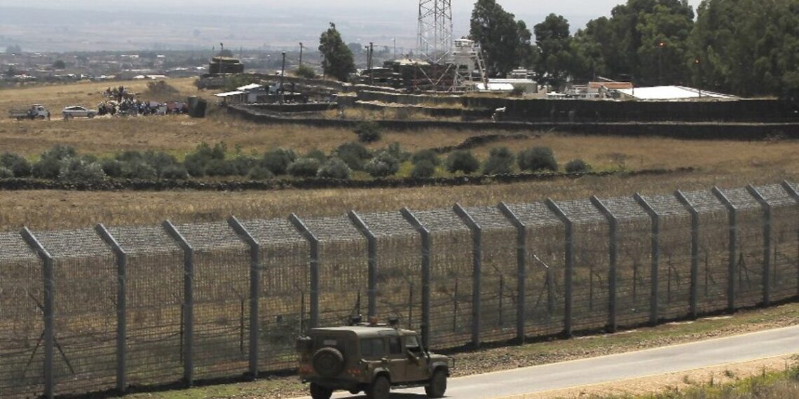 الحدود السورية الإسرائيلية.صورة.AFP
