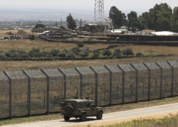 الحدود السورية الإسرائيلية.صورة.AFP