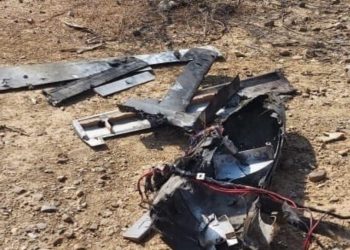 بقايا مسيّرة.صورة.العربية نت