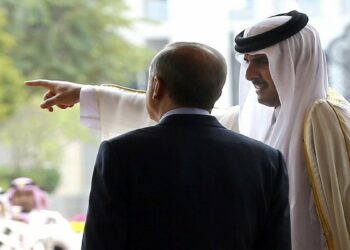 أمير قطر، تميم بن حمد، والرئيس التركي رجب طيبأردوغان.صورة.سبوتنيك