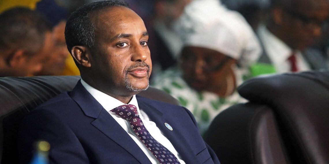 رئيس الوزراء الصومالي محمد حسين روبلي.صورة.رويترز