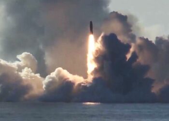 صاروخ تسيركون الروسي.صورة.سبوتنيك