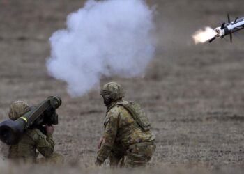 صاروخ جافلين الأميركي.صورة.AFP