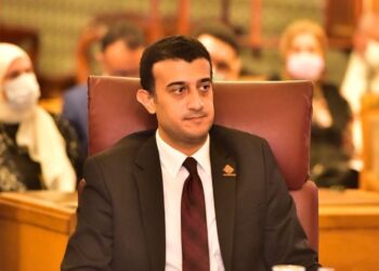 عضو مجلس النواب المصري، وعضو لجنة العلاقات الخارجية، طارق الخولي.صورة.تويتر