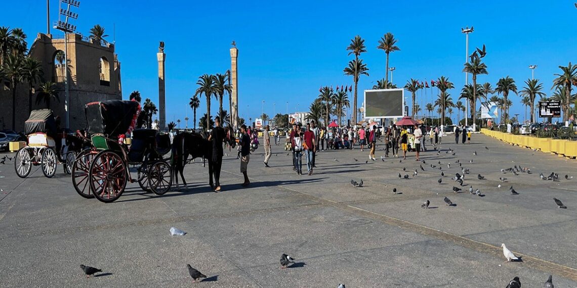 جانب من العاصمة الليبية طرابلس.صورة.سبوتنيك