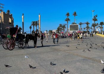 جانب من العاصمة الليبية طرابلس.صورة.سبوتنيك