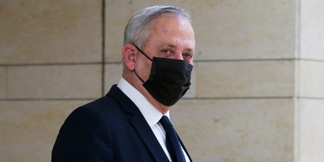 وزير الدفاع الإسرائيلي، بيني غانتس.صورة.سبوتنيك