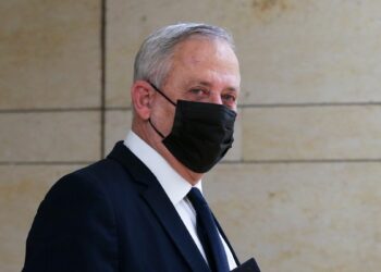 وزير الدفاع الإسرائيلي، بيني غانتس.صورة.سبوتنيك