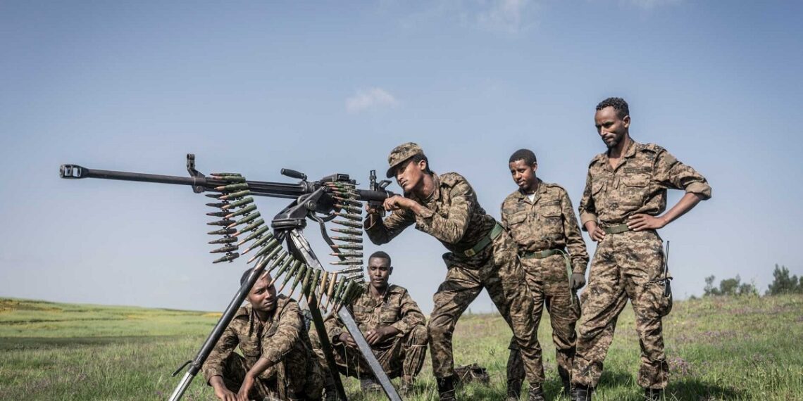 قوات إثيوبية.AFP