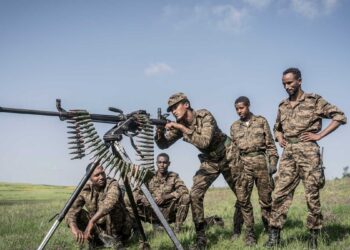 قوات إثيوبية.AFP