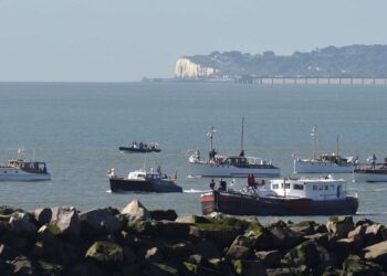 بحر المانش.صورة.AFP