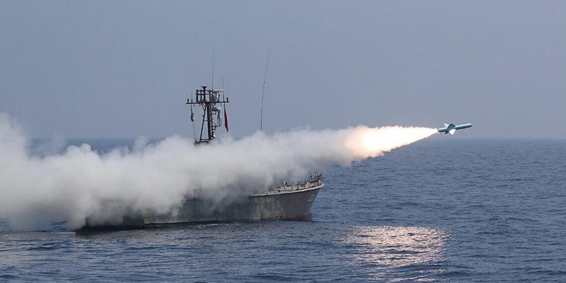 مناورات إيرانية في بحر الخليج.صورة.سبوتنيك