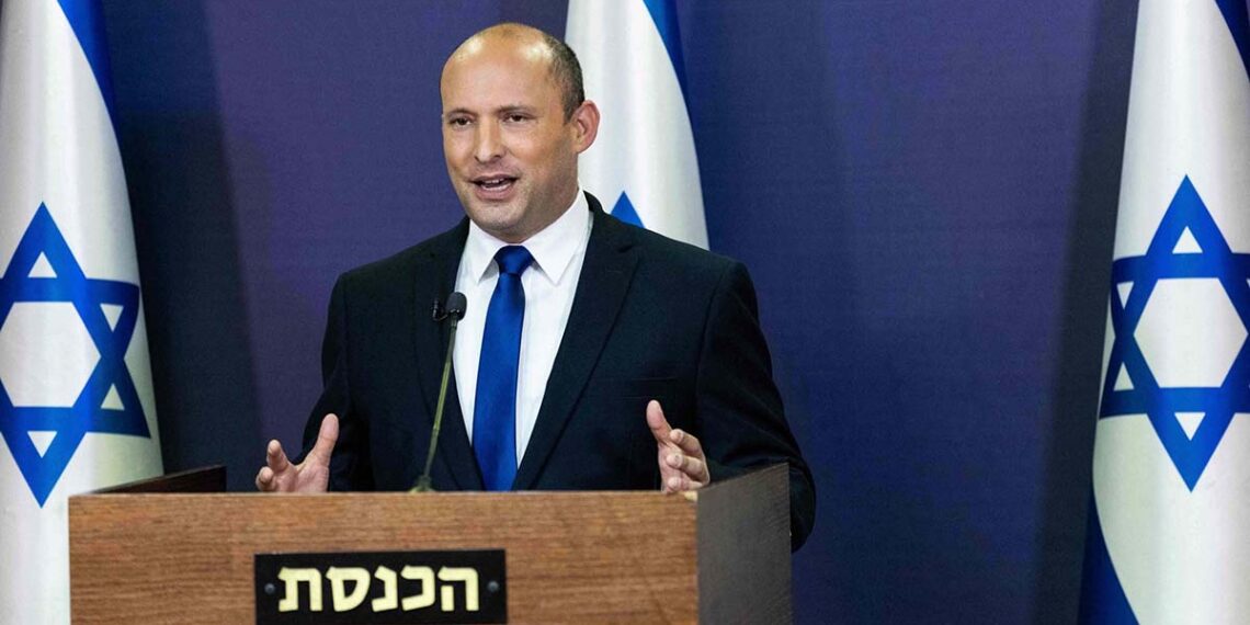 رئيس الحكومة الإسرائيلية، نيفتالي بينيت.صورة.رويترز