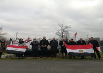 تظاهرة مصرية في هولندا.صورة.موقع الفيسبوك