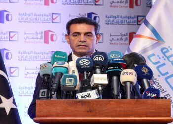 رئيس المفوضية الليبية للانتخابات عماد السايح.صورة.فرانس 24