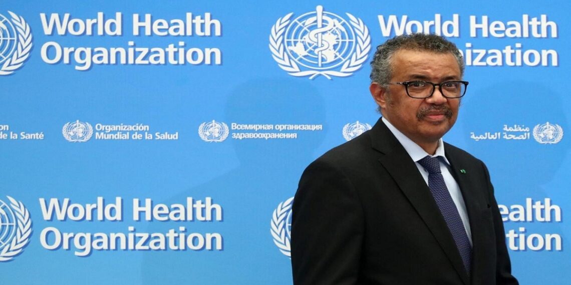 المدير العام لمنظمة الصحة العالمية، تيدروس أدهانوم غيبرييسوس.صورة.إندبندنت عربية