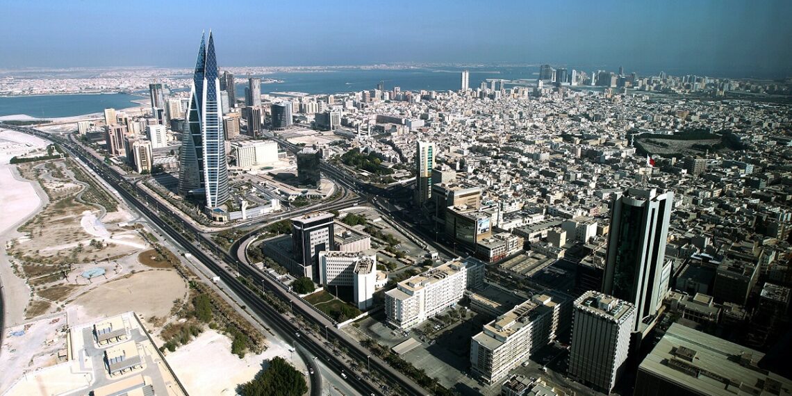 جانب من العاصمة البحرينية المنامة.صورة.تويتر