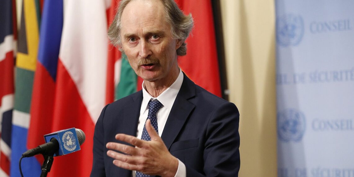 المبعوث الأممي إلى سوريا، غير بيدرسون.صورة.فرانس 24