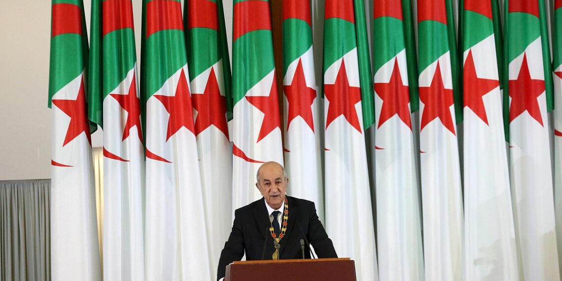 الرئيس الجزائري عيد المجيد تبون.صورة.تويتر