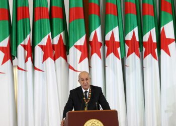 الرئيس الجزائري عيد المجيد تبون.صورة.تويتر