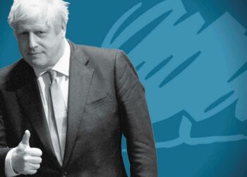 رئيس الوزراء البريطاني، بوريس جونسون.صورة.FT.COM