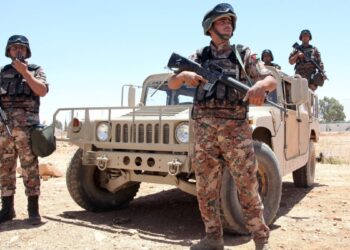 عناصر من الجيش الأردني.صورة.GETTY