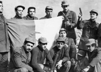 حرب التحرير الجزائرية.صورة.تويتر