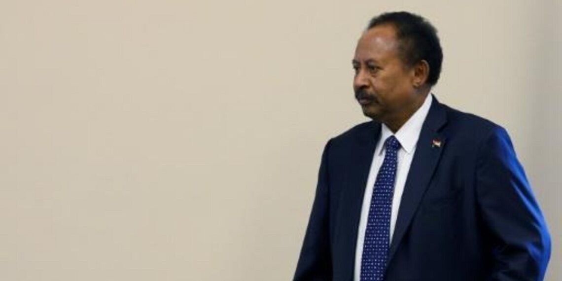 رئيس الوزراء عبدالله حمدوك.صورة.رويترز