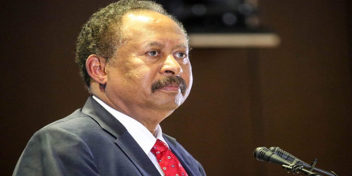 رئيس الوزراء السوداني المستقيل، عبدالله حمدوك.صورة.تويتر