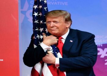 الرئيس الأمريكي السابق، دونالد ترامب.صورة.تلفزيون عجمان