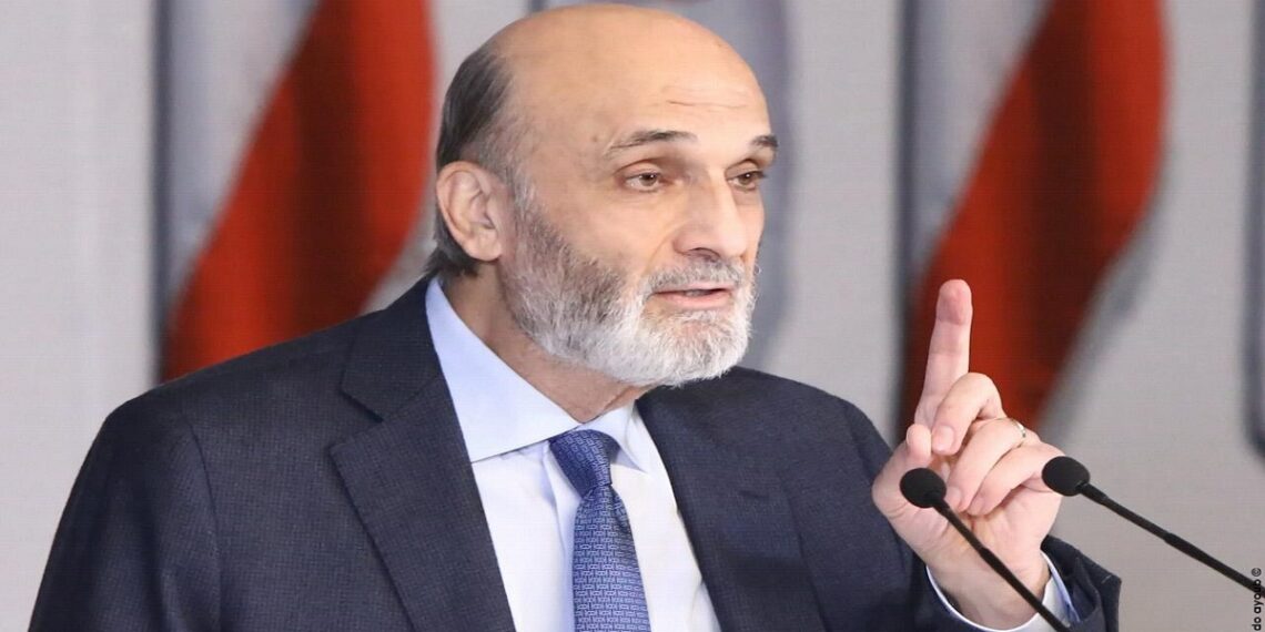 رئيس حزب القوات اللبناني، سمير جعجع.صورة.موقع حزب القوات