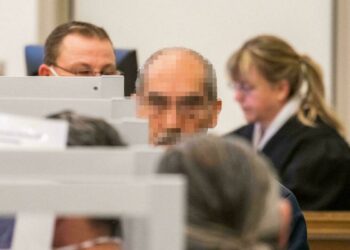 المحكوم بالسجن المؤبد في ألمانيا، الضابط السابق في الاستخبارات السورية أنور رسلان.صورة.تويتر