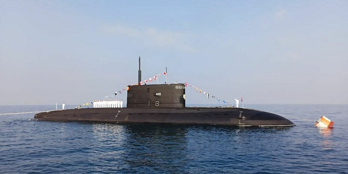 غواصة قازان الروسية.صورة.سبوتنيك