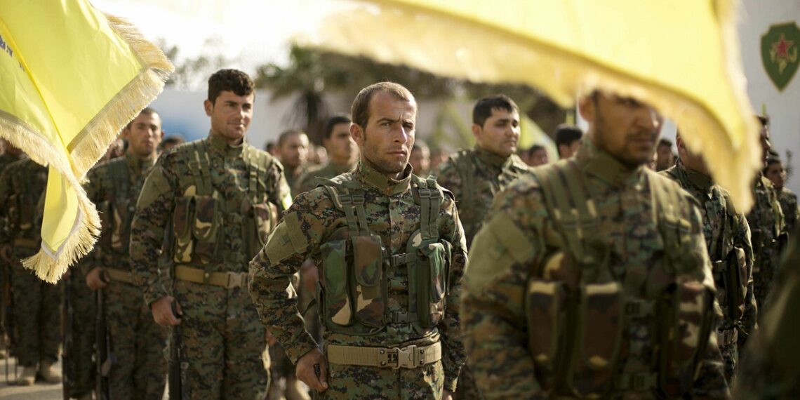 عناصر من تنظيم قسد.صورة.سبوتنيك