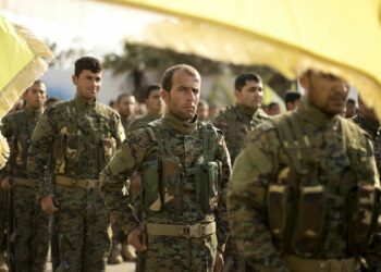 عناصر من تنظيم قسد.صورة.سبوتنيك