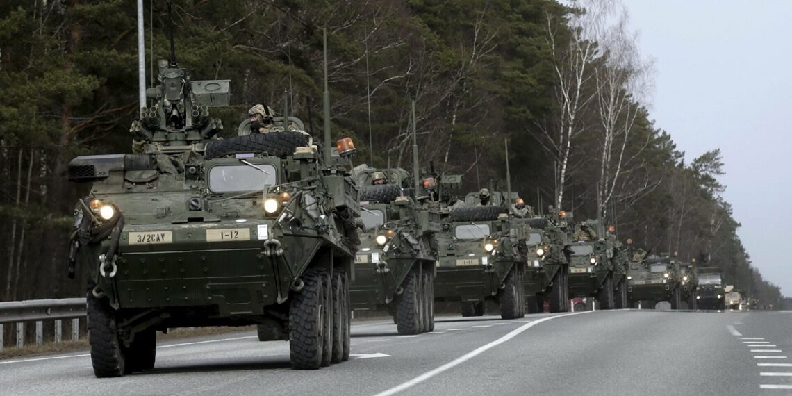 قوات الناتو في بولندا.صورة.سبوتنيك