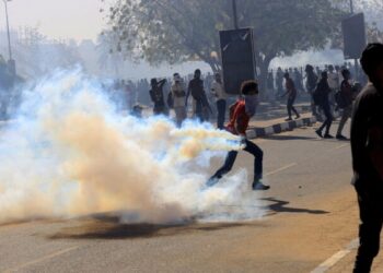 جانب من احتجاجات السودان.صورة.روسيا اليوم