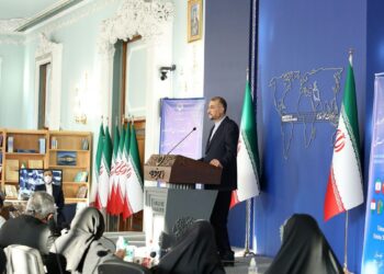 وزير الخارجية الإيراني، حسين أمير عبد اللهيان.صورة.BBC