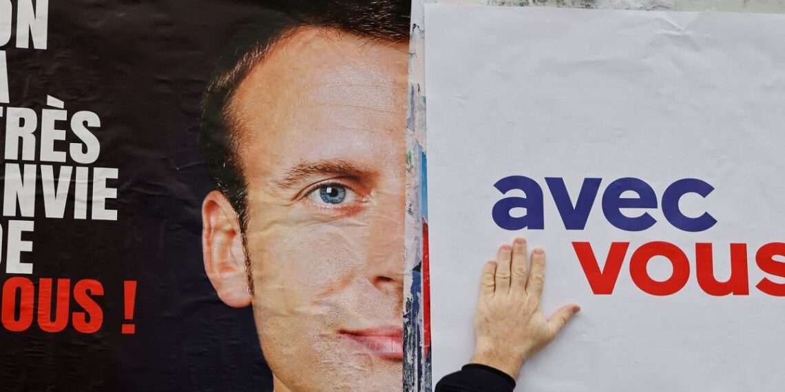 الرئيس الفرنسي، إيمانويل ماكرون.صورة.رويترز