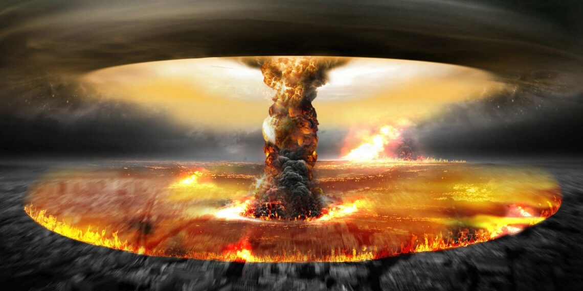 صورة تعبيرية عن القدرة التدميرية للأسلحة النووية.صورة.سبوتنيك