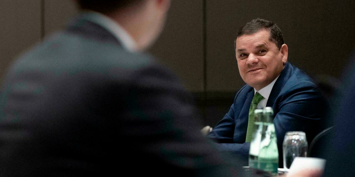 رئيس الحكومة الليبية المنتهية، عبد الحميد الدبيبة.صورة.AFP